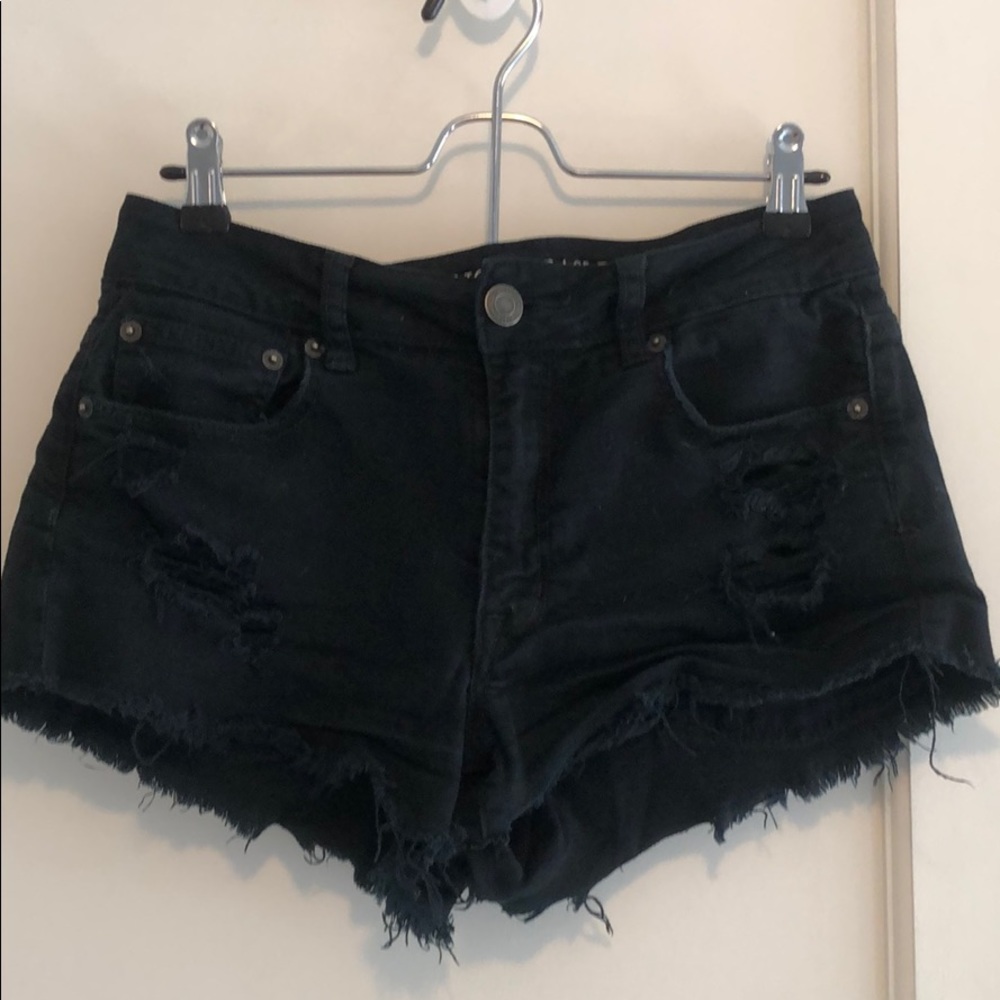 American Eagle Black Festival Shorts